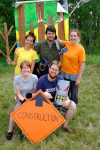 The Creative Team and Their Props