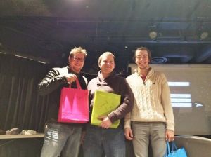 Winners (Clay, Rowan, Michael)